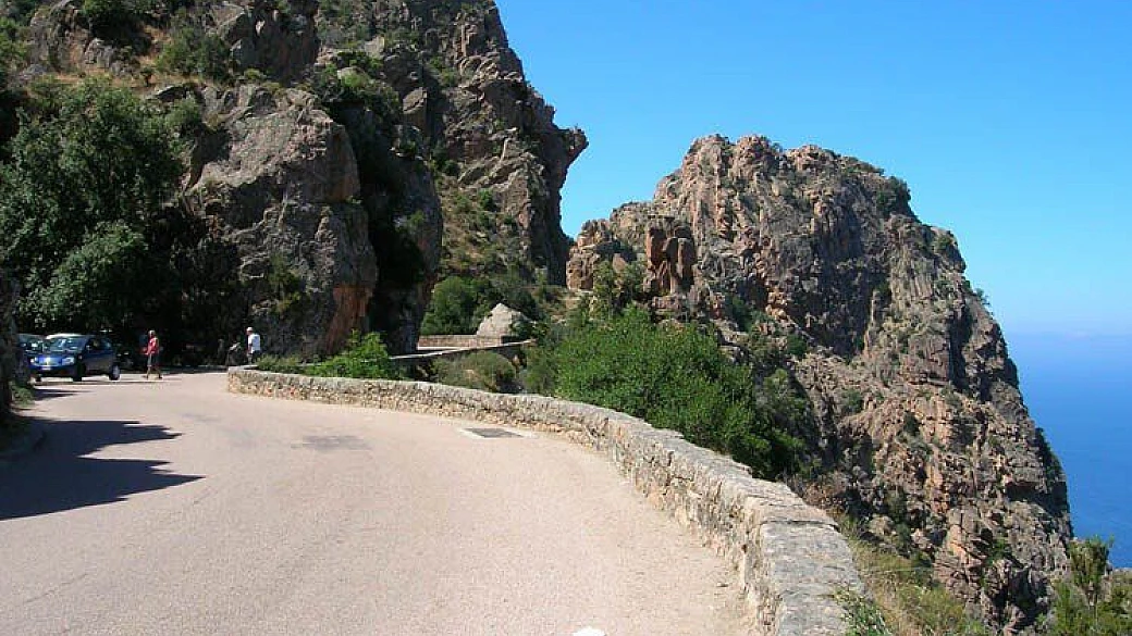 corsica lato ovest in moto