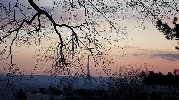 tramonto parigino