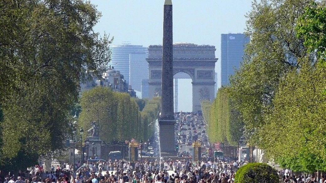 in francia col treno