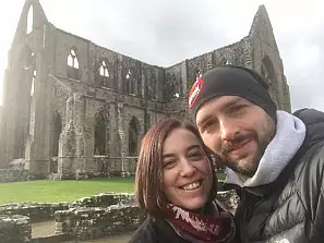selfie alla tintern abbey