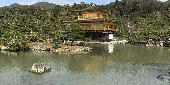 tempio del padiglione d'oro di kyoto