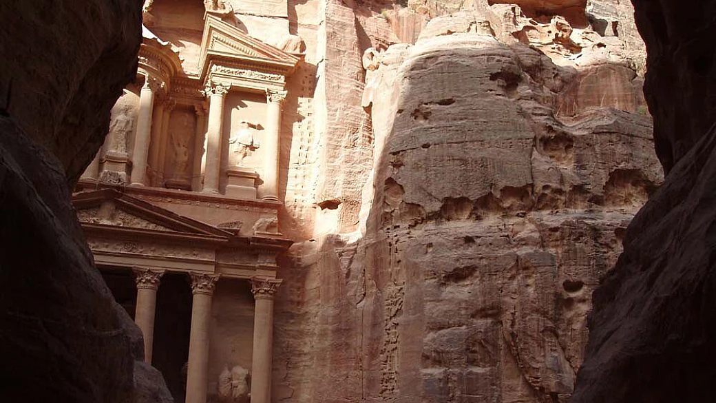 da jerash a aqaba, zaino in spalla