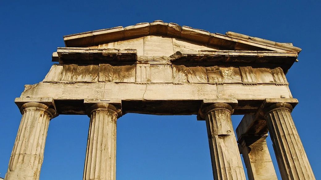 in pelopnneso con omero e mia figlia