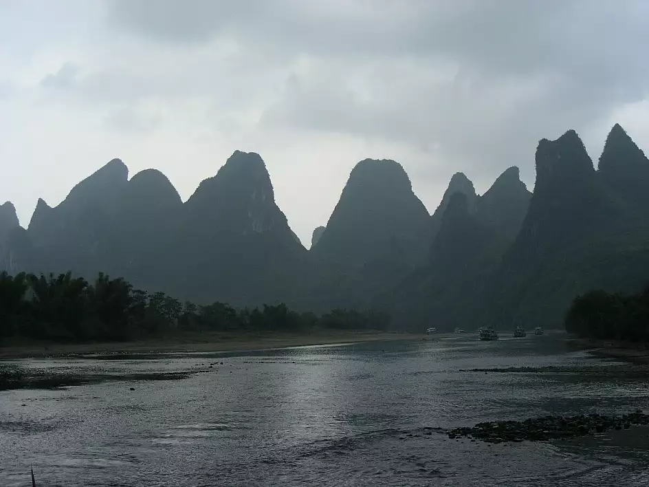 fiume li  - guangxi, cina
