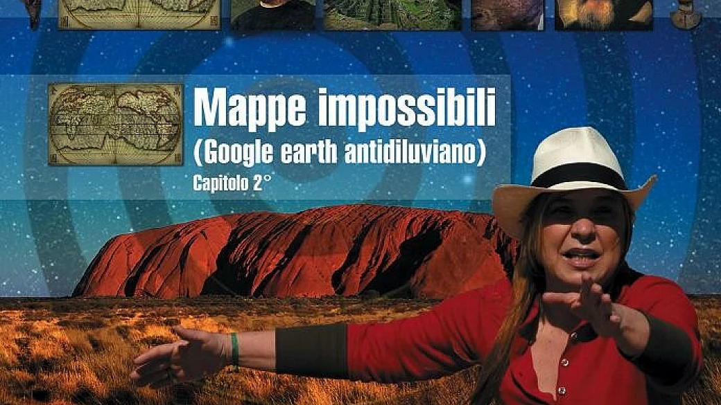i misteri di syusy blady, secondo dvd: mappe impossibili - google earth antidiluviana