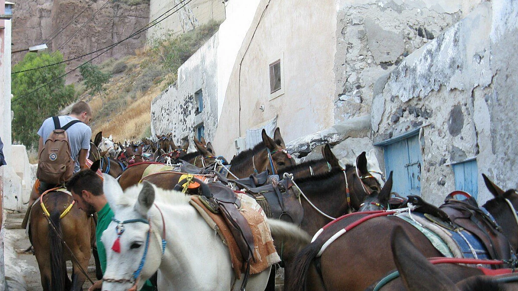 santorini: improvvisata