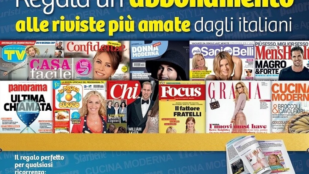 il regalo giusto per tutte le occasioni!