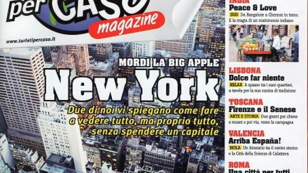 in edicola turistipercaso magazine di novembre con un nuovo dvd!