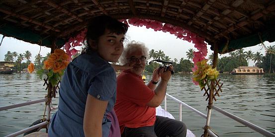 In Kerala in House-Boat!