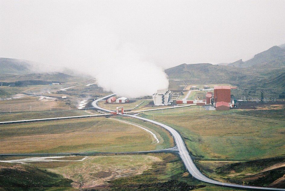 centrale geotermica del vulcano krafla