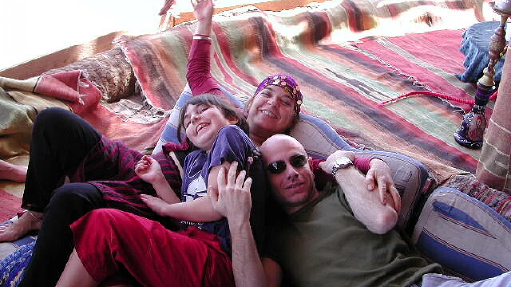 sul tappeto, come a casa