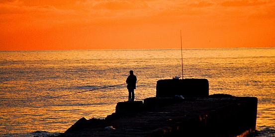 Pesca al tramonto 2