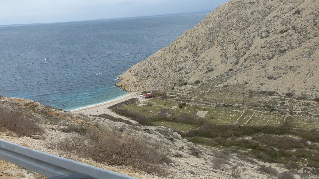 isola di krk in camper