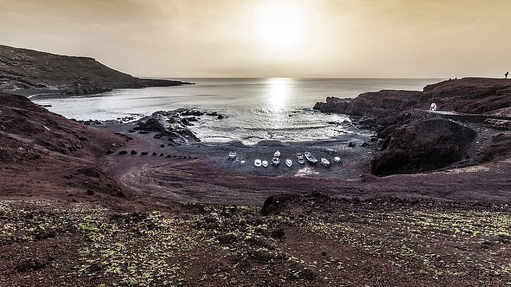 un gennaio a lanzarote