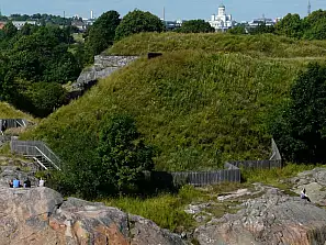 helsinki vista dalla fortezza di suomenlinna