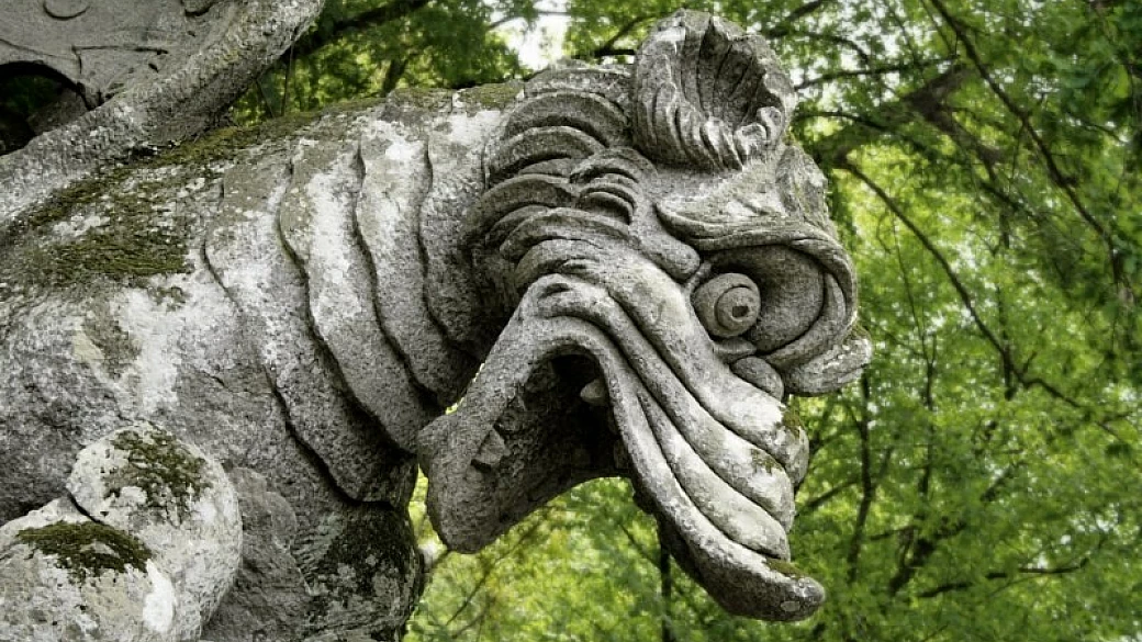 il parco dei mostri!