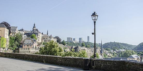 lussemburgo, chemin de la corniche