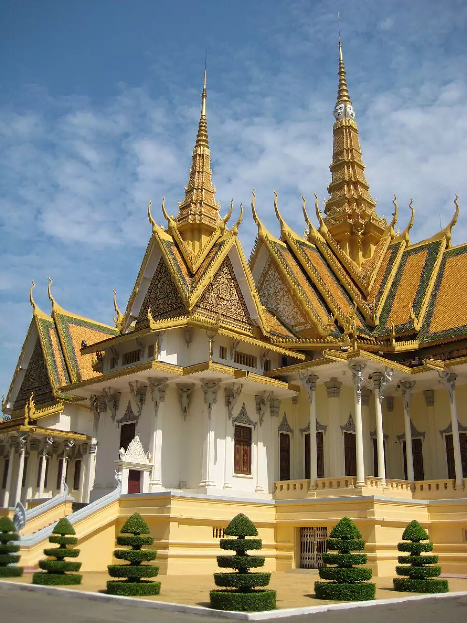 phnom penh, palazzo reale 2