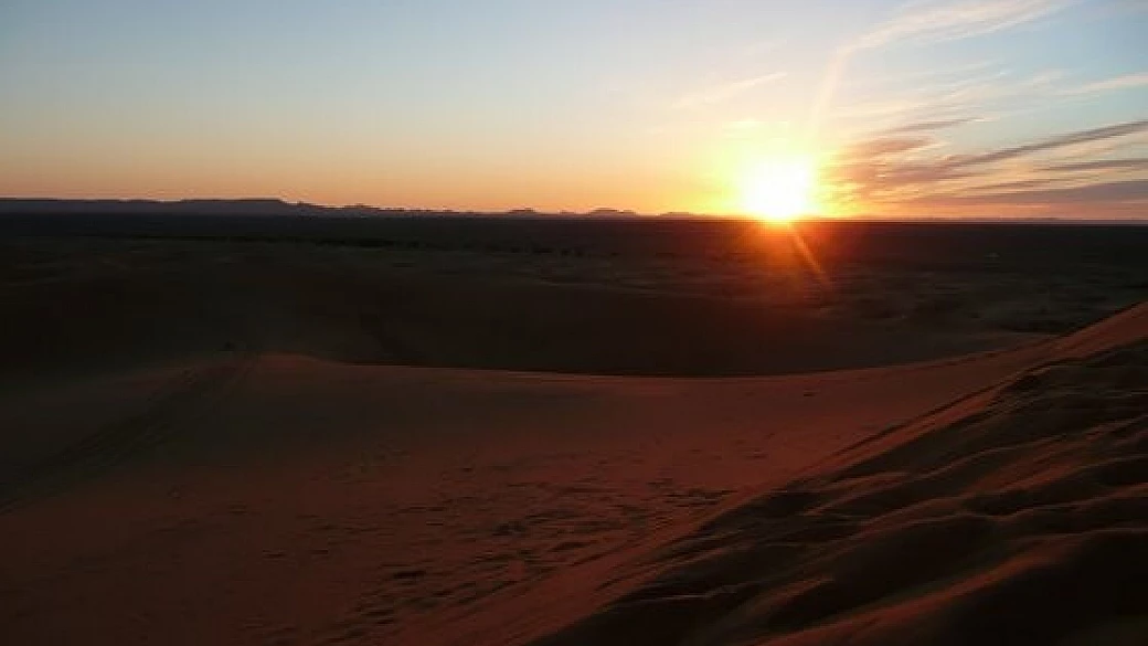 nel deserto del marocco