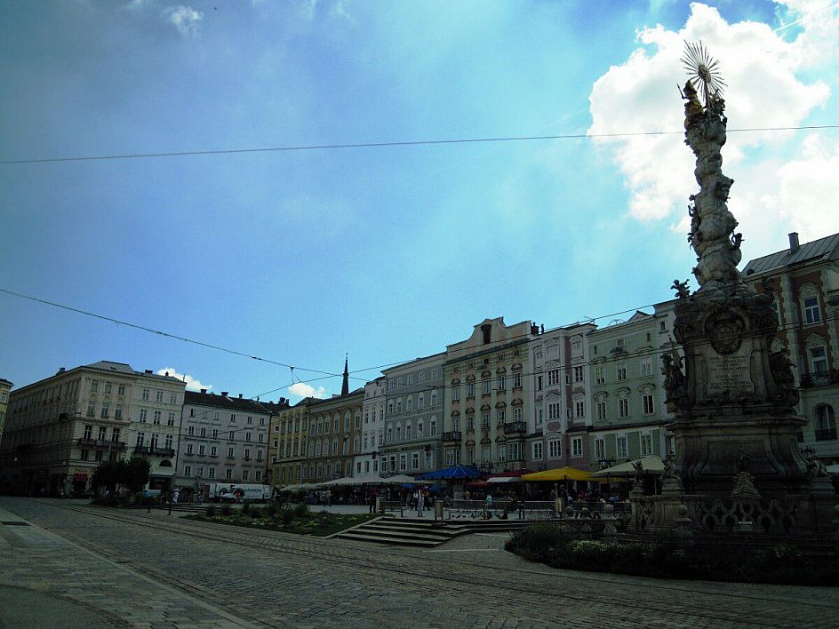 linz, la piazza centrale