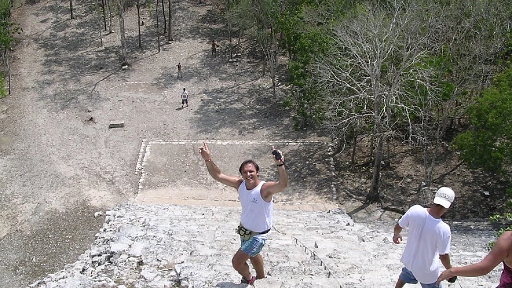 dos turistas por casualidad en méxico