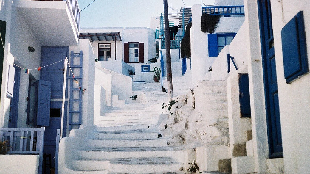 santorini, ios, atene