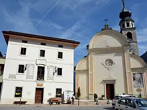 canale d'agordo: la chiesa ed il museo fedicato ad albino luciani