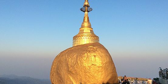 golden rock - myanmar