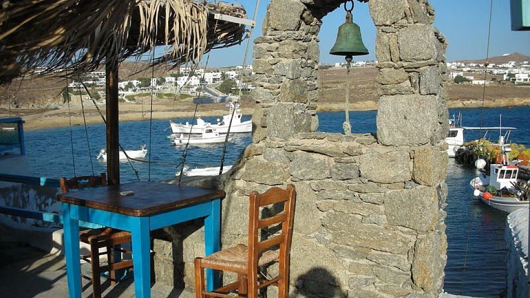 breve sosta a mykonos