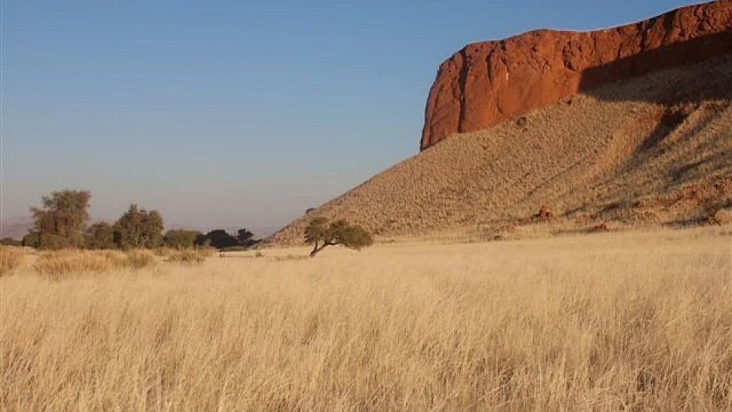 in namibia con bimbi al seguito