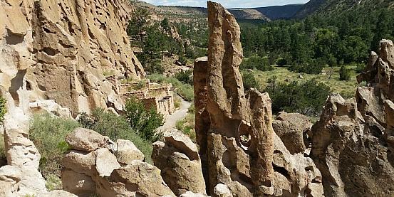 usa south west. bandelier national monument, new mexico