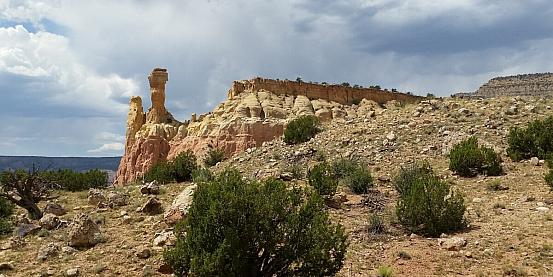 usa south west. abiquiu, ghost ranch, chimney rock trail, new mexico