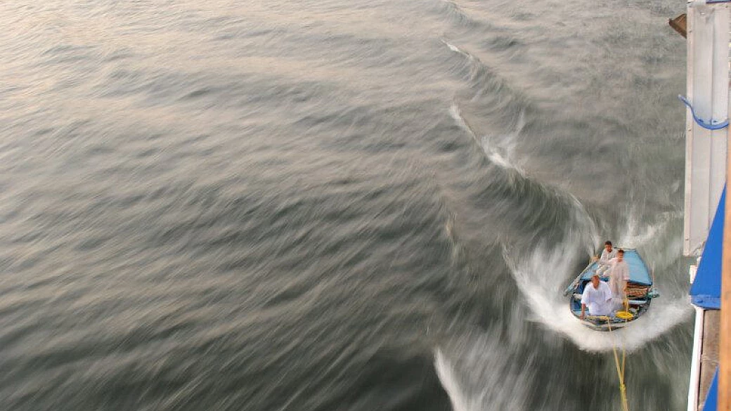 in egitto... navigando