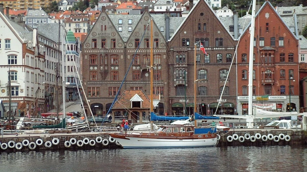 in norvegia da bergen alle isole lofoten