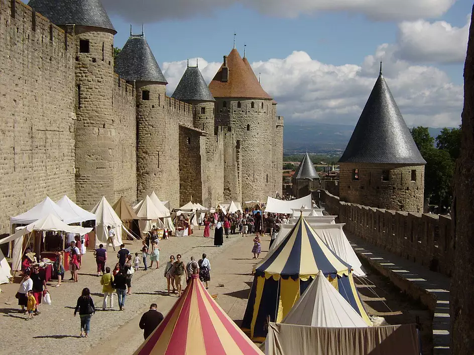 festa medievale a carcassonne