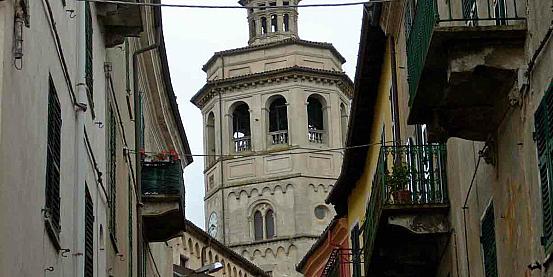 Il campanile della Chiesa di San Giacomo Maggiore