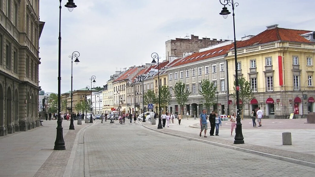 passeggiando a varsavia