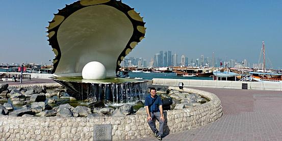 corniche di doha - il monumento alla perla