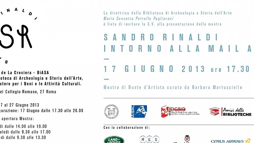 mail art in mostra a roma