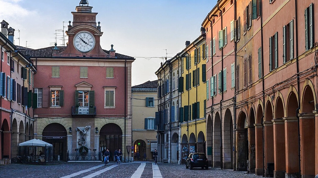 in moto nelle terre del liga di correggio e dintorni