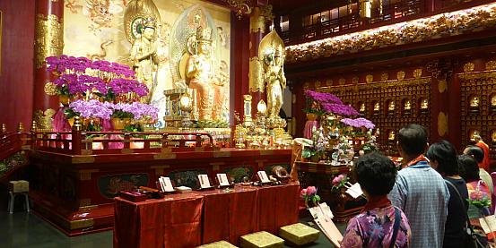 Tempio buddista a chinatown