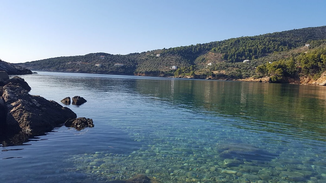 sporadi: verde e mare da sogno