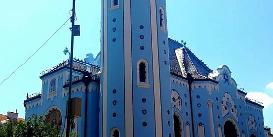chiesa blu