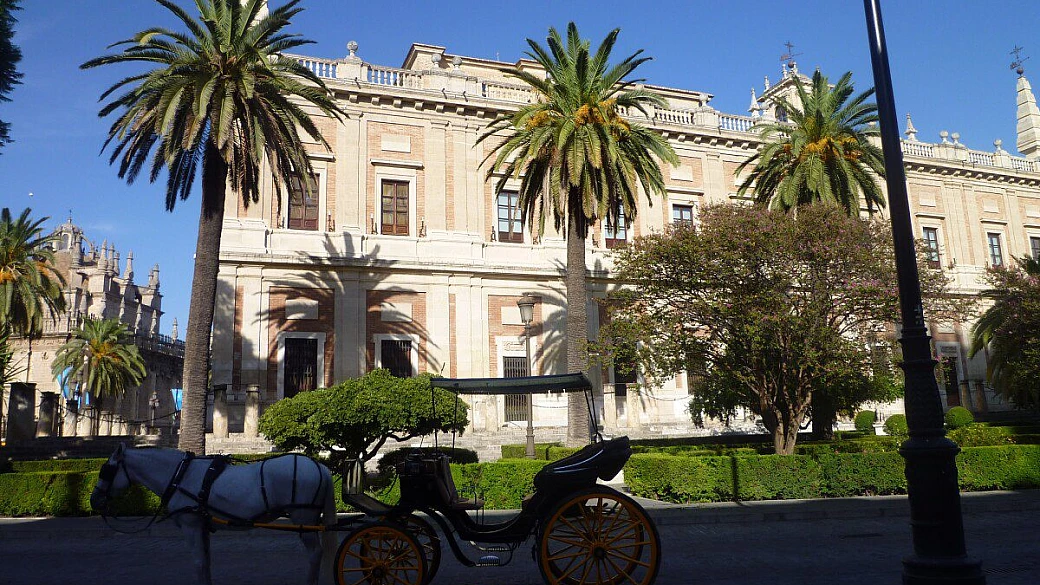 a siviglia per la feria de abril