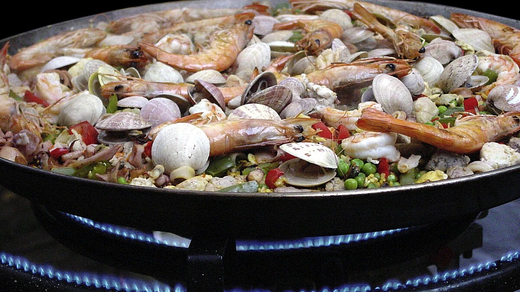 paella de mariscos