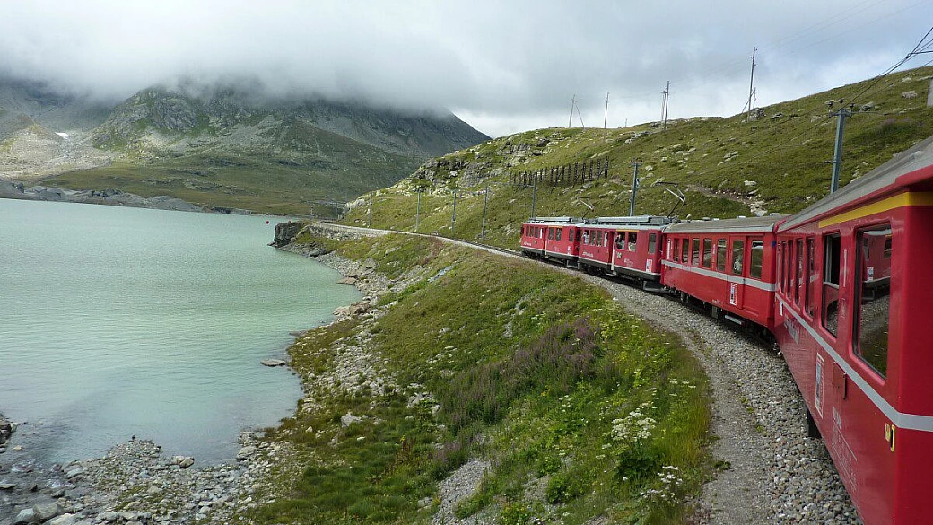 a tirano per un tour sul trenino rosso