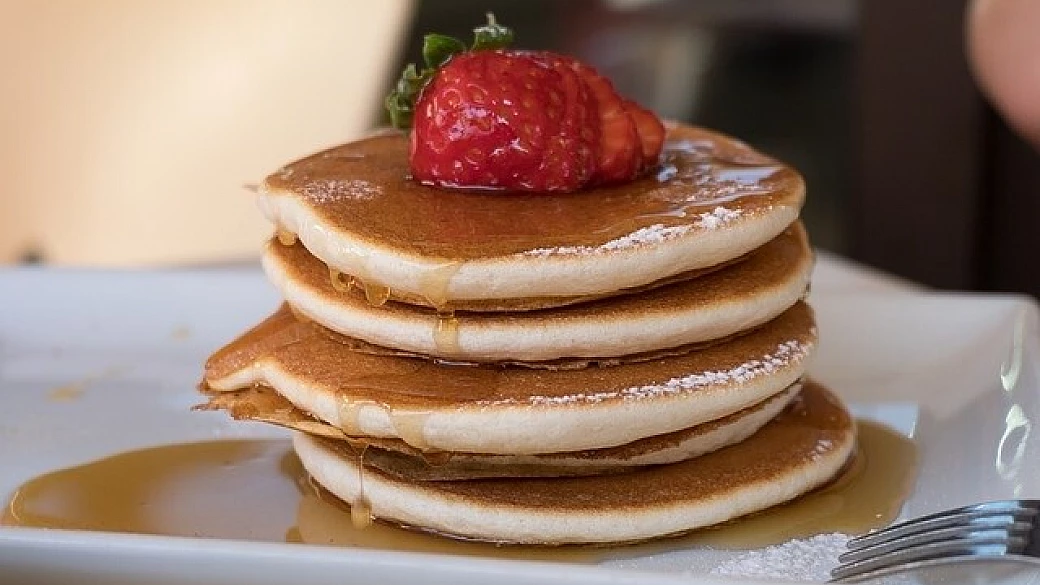 pancake allo sciroppo d'acero