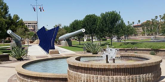 usa south west. memorial plaza, phoenix, arizona 2