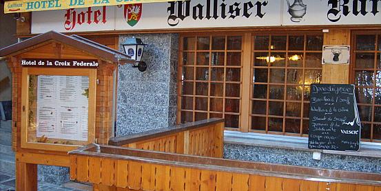 Restaurant Walliserkanne - leukerbad, Svizzera