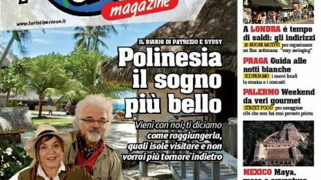 turistipercaso magazine in edicola il 30 dicembre!